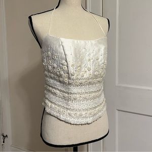 Vintage Beaded Alfred Angelo Bridal Corset